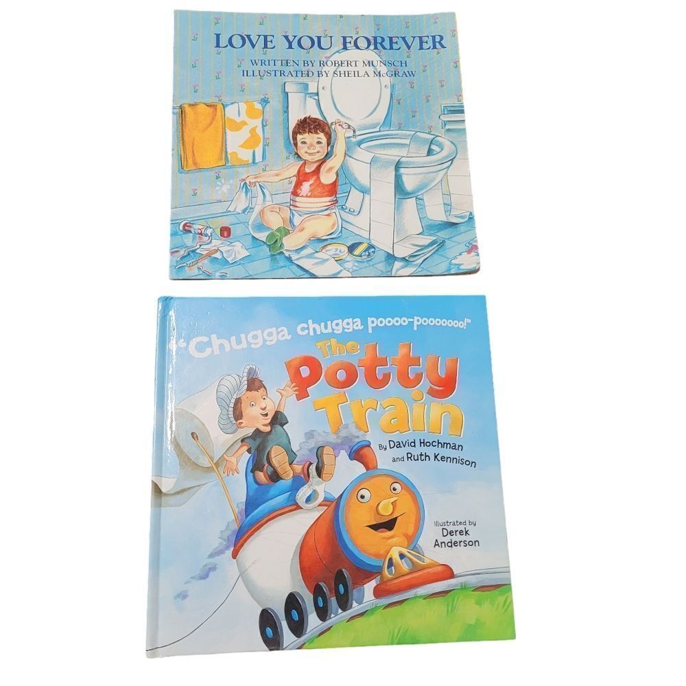 Potty training / growing up books/ The Potty Train & Love You Forever